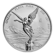Pre-Owned 5 oz Libertad Silver Coin