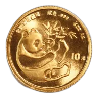 Chinese Gold Panda 10th Ounce 1984