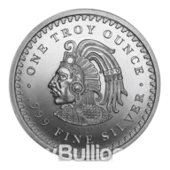 1 oz 99.9% Silver Aztec Calendar
