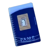 1 gram 99.95% Platinum PAMP Suisse Bar