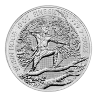 2023 10oz British Robin Hood Silver Bullion Coin