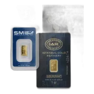 1g Gold Bar