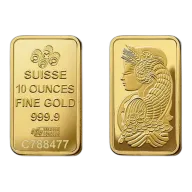 10 oz PAMP Suisse Gold Bar