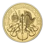 2026 Austria 1/4 oz Gold Philharmonic BU