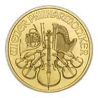 2026 Austria 1/2 oz Gold Philharmonic BU