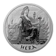 2022 Tuvalu 5 oz Silver Gods of Olympus BU (Hera)