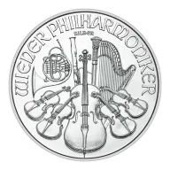 2025 1.50 Euro Silver Austrian Philharmonic 1 oz Brilliant Uncirculated