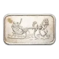 1 oz Silver Bar - Vintage SilverTowne (Christmas, Random Motif)