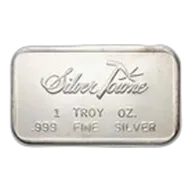 1 oz Silver Bar - Vintage SilverTowne (No Prospector)