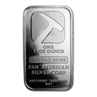 1 oz Silver Bar - Pan American Silver Corp