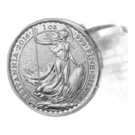 Royal Mint UK 1oz Silver Year of the Monkey Privy Britannia - 2016