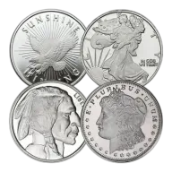 Silver Round Varied Year/Design 1/2 oz