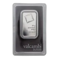 50 Gram Valcambi Platinum Bar - In Assay