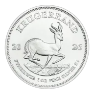 South African 1 oz Silver Krugerrand - 2026