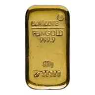 500g Gold Bar Umicore - Pre-Owned