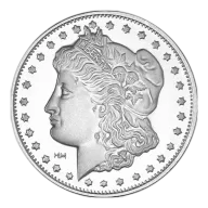 1 oz Morgan Silver Round