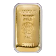 100 gram Heraeus Gold Cast Bar (New Design)