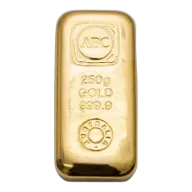 250g ABC Cast Bar Gold Bar