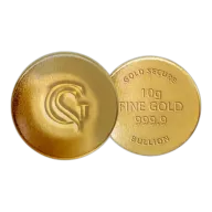 10 g GoldSecure Cast Gold Bar 999.9