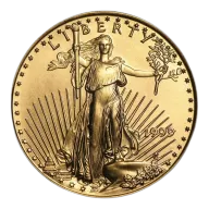 1999 $25 American Gold Eagle 1/2 oz Brilliant Uncirculated