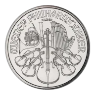 Generic Bullion Silver Bullion - 1 Oz Philharmonic Coin - ASSORTED YEARS