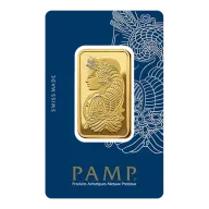 1oz Pamp Suisse Gold Bar (99.99%)