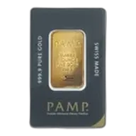 1 oz Gold Bar - PAMP (In Assay)