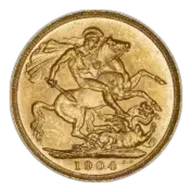 1904 Gold Sovereign Edward VII Sydney