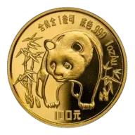 1986 1 oz Gold Chinese Panda Coin