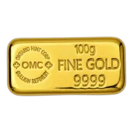 100 Gram OMC Gold Bar