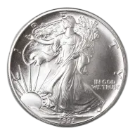 1991 1 oz American Silver Eagle BU