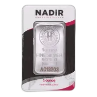 1 oz Nadir Refinery Silver Bar
