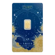 0.5g Zodiac Aries Gold Bar | PAMP Suisse