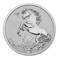 2026 Australia 1 oz Platinum Lunar Horse BU (Series III)
