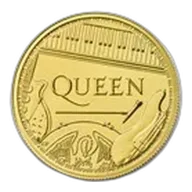 2020 Great Britain 1 oz Gold Music Legends: Queen BU