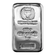 Germania Mint 5oz Cast Silver Bar