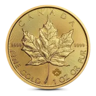 Canada 1 Oz Gold Maple Leaf (Random Year)