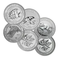 Canadian 1.5oz RCM Silver Coin (Various Designs)