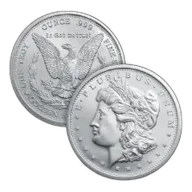 1 oz Morgan Silver Round