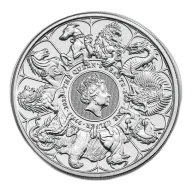 Queen's Beasts Completer 2oz Silver Coin 2021 | margin scheme