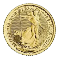 1/10oz Britannia Gold Coin King Charles III - Best Value