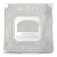 5 Kilo Geiger Original Silver Bar