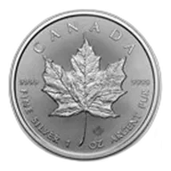2024 Canada 1 oz Silver Maple Leaf BU