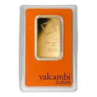 1 oz Valcambi Gold Bar - in Assay