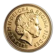 2000-2012 Great Britain Gold 1/2 Sovereign BU