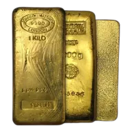 1 KG Gold Bullion Bar - 999+ Fine