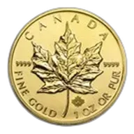 2014 Canada 1 oz Gold Maple Leaf BU