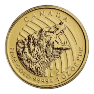 1 oz Call of the Wild Gold Coin