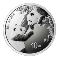 30g Panda Silver Coin