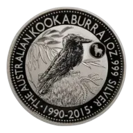 2015 1 oz Silver Australian Kookaburra BU | Goat Privy | Limited Edition